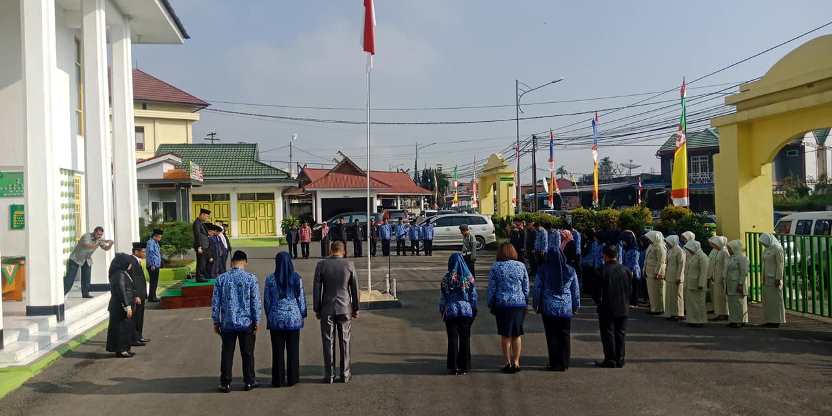 Upacara Dalam Rangka HUT Mahkamah Agung RI Ke 74